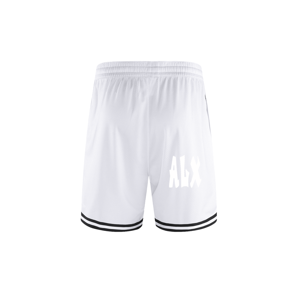 Classic Stripe Trim Basketball Shorts