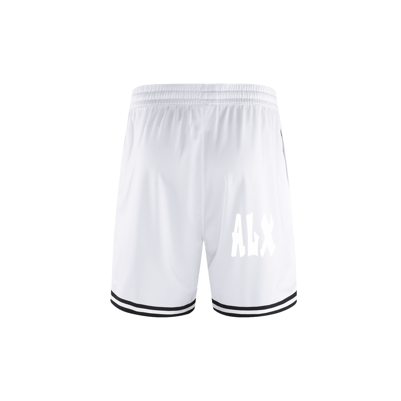 Classic Stripe Trim Basketball Shorts