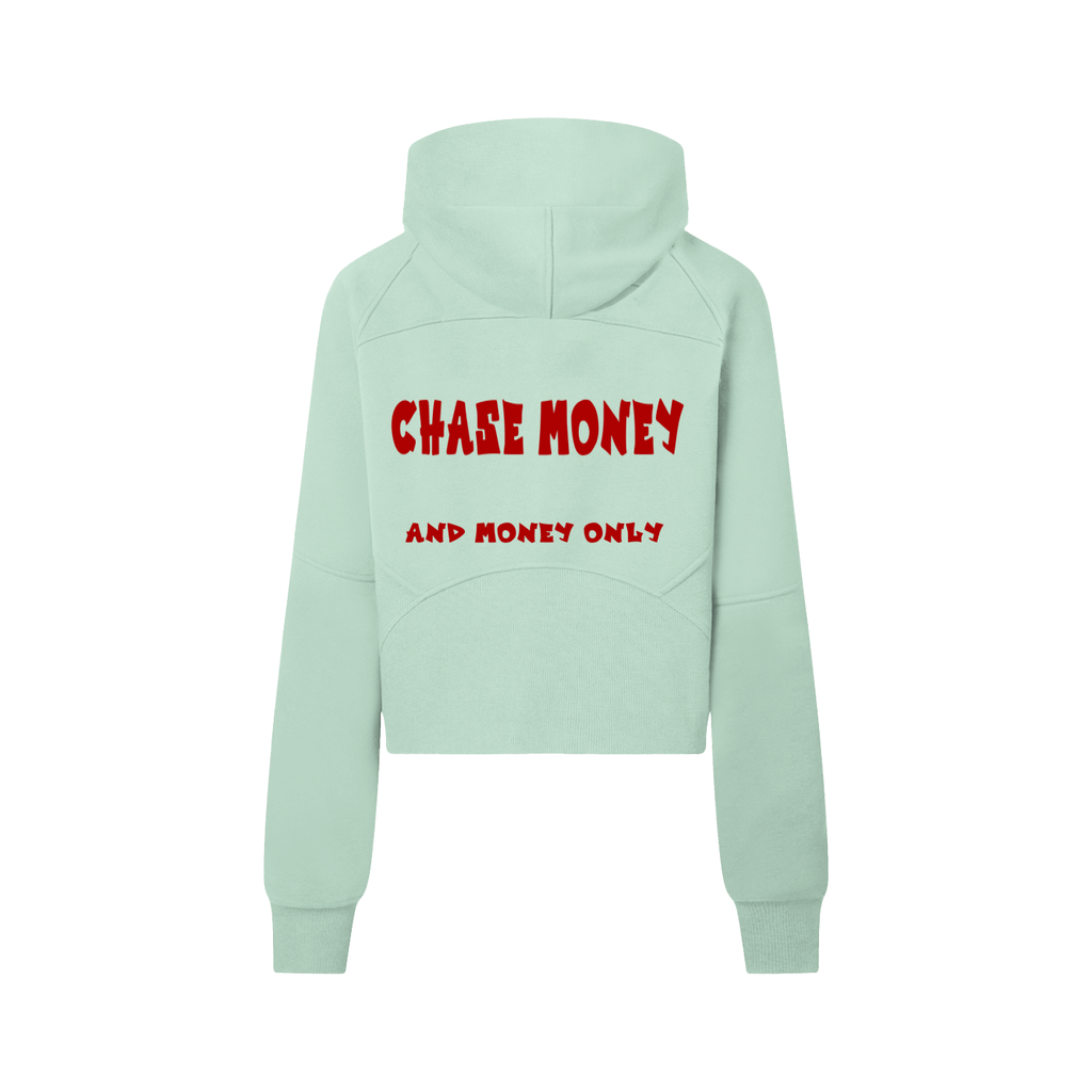 Cropped Half-Zip Hoodie